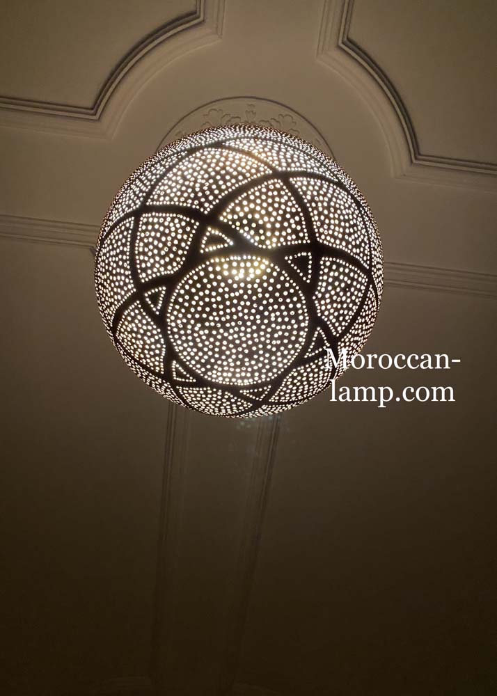 plafond de lampe marocaine